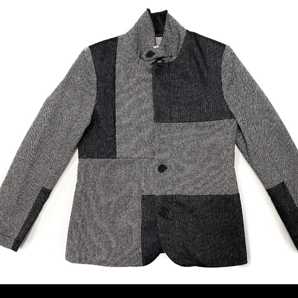 Dolce Gabbana Junior blazer, D&G wool jacket, Dolce and Gabbana patchwork - Picture 12 of 13